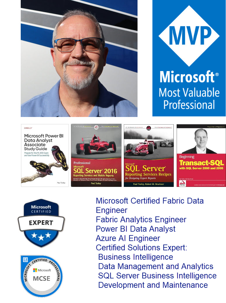Blog Profile Banner – Paul Turley's SQL Server BI Blog
